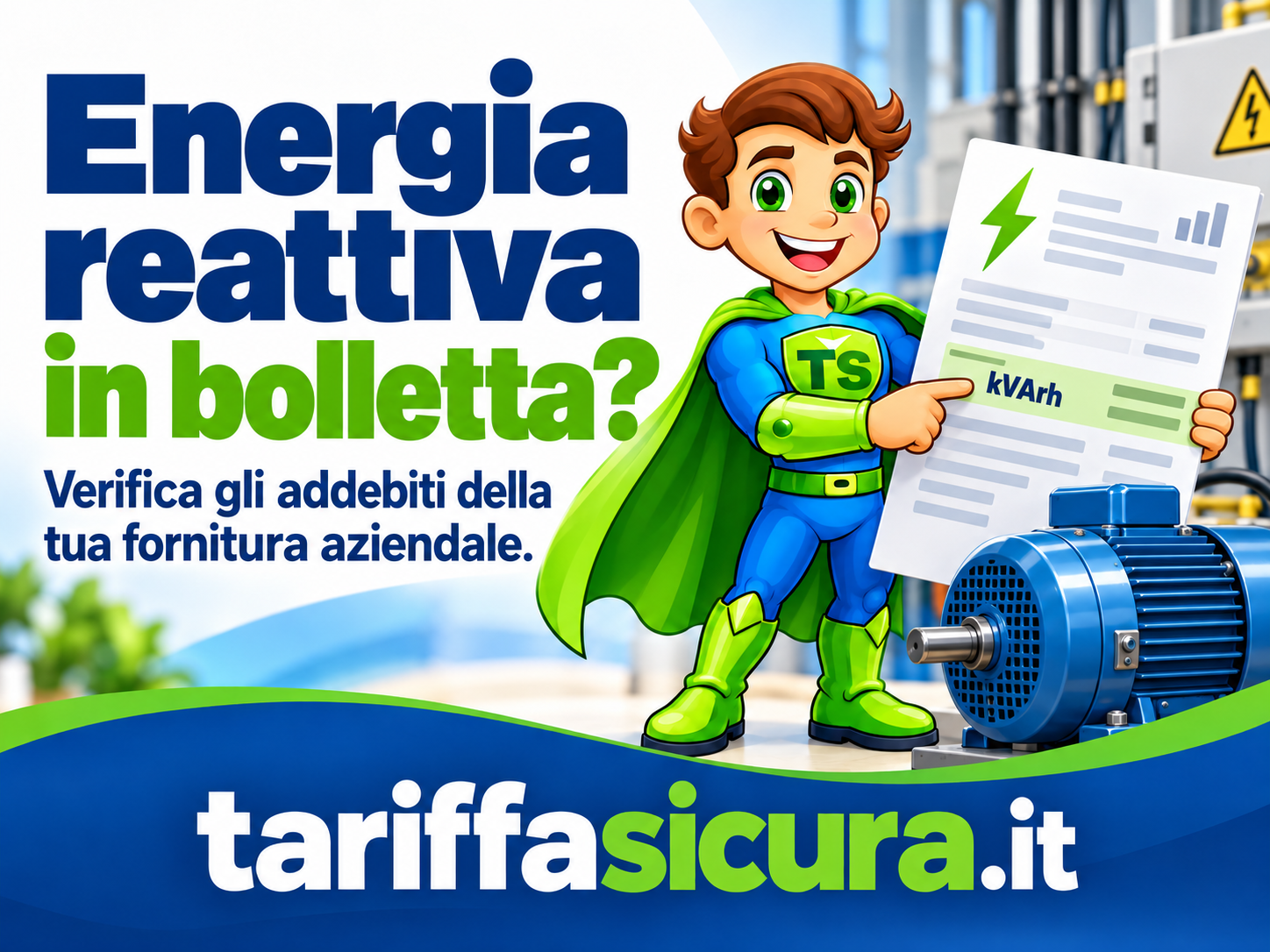 Bolletta aziendale: cosa controllare nell’energia reattiva