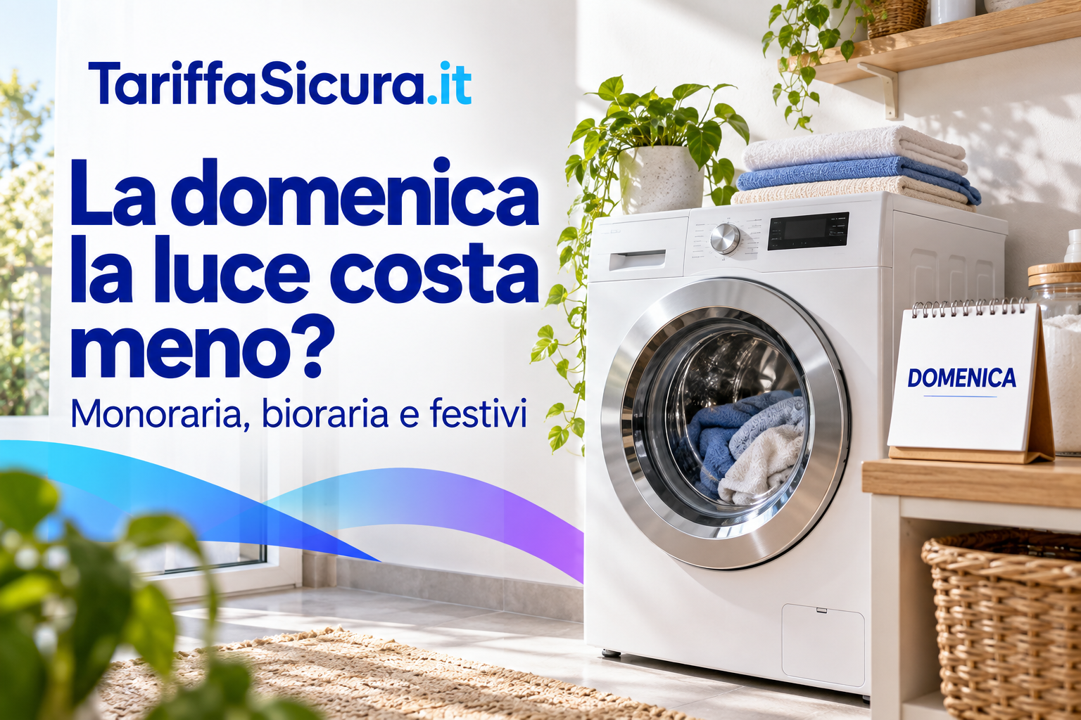 La domenica la luce costa meno? Guida a monoraria, bioraria e festivi.